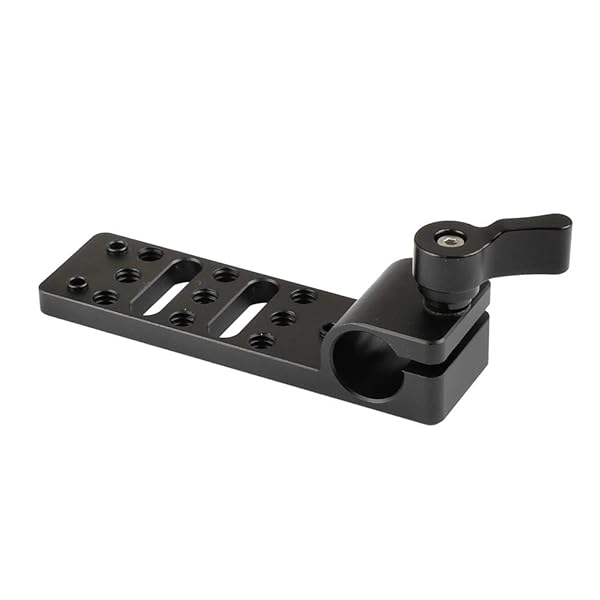 CAMVATE CAMVATE 15mm Rod Clamp Cheeseplate for Power Outlet Durable and Versatile Mounting Solution for Filmmaking and Photography