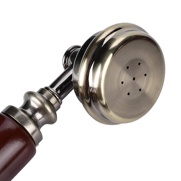 Zerone Antique Telephone Classic European Retro Landline Corded Vintage Phone with Hanging Headset for Home Hotel Office Decor - View 8 of 9