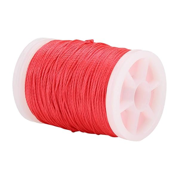 Tbest 120m Red Nylon Bow String Serving Thread for Archery - Durable Serving Cord & Nock String Supplies