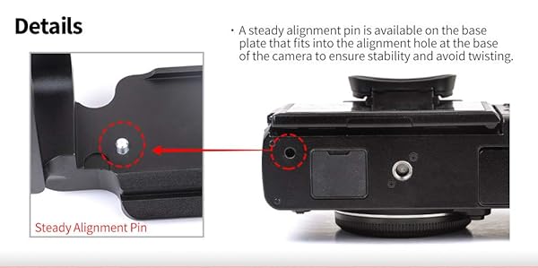 SUNWAYFOTO Buy SUNWAYFOTO PFL-XT3 QR L Plate for Fuji X-T3 - ARCA Compatible Bracket - View 10 of 10