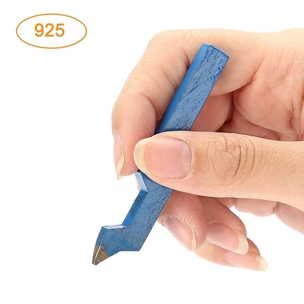 Salmue Metal Punch Stamp Steel Stamping Tool for Jewelry Mold Ring Bracelet Curved Design 925 - View 5 of 9