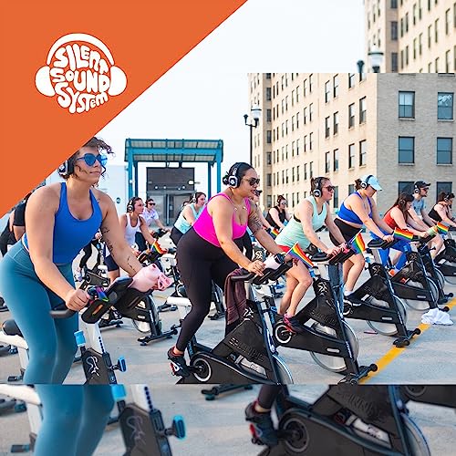 Silent Sound System Silent Sound System Starter Package: 9 RF LED Headphones & Transmitter for House Parties & Backyard Movies - View 6 of 9