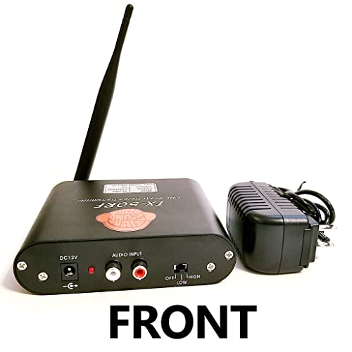 Silent Sound System Silent Sound System Starter Package: 9 RF LED Headphones & Transmitter for House Parties & Backyard Movies - View 8 of 9