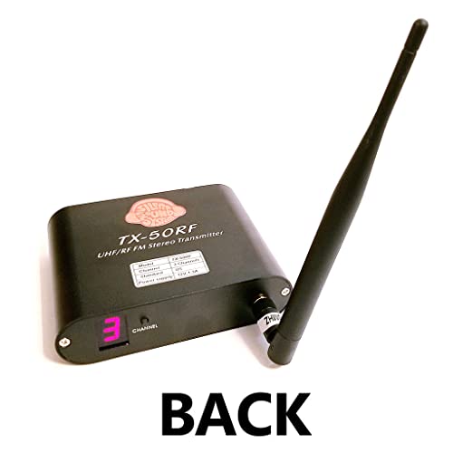 Silent Sound System Silent Sound System Starter Package: 9 RF LED Headphones & Transmitter for House Parties & Backyard Movies - View 9 of 9