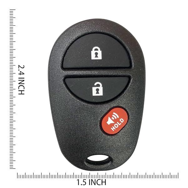 Auto Key Max Replacement Keyless Entry Remote Control for 2005-2016 Tacoma GQ43VT20T by AutoKeyMax - View 3 of 7