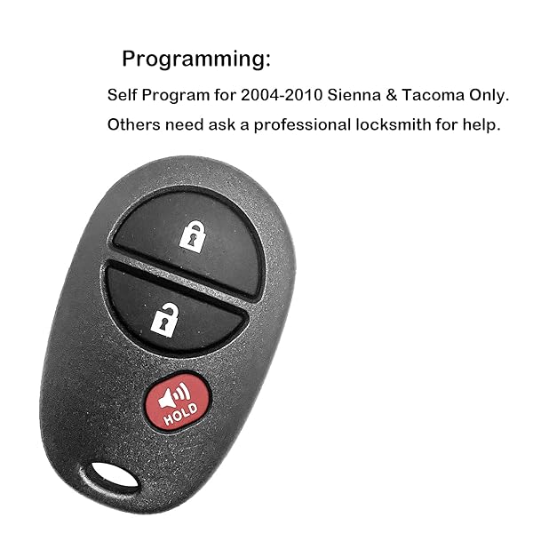 Auto Key Max Replacement Keyless Entry Remote Control for 2005-2016 Tacoma GQ43VT20T by AutoKeyMax - View 5 of 7