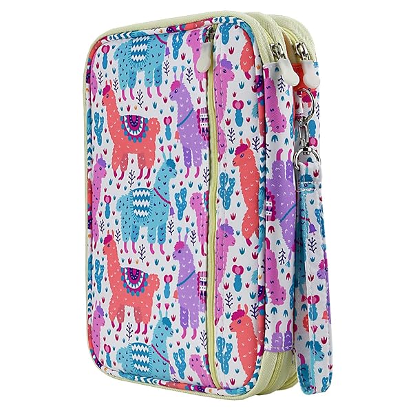 YOUSHARES YOUSHARES 192 Slots Colored Pencil Case - Large Capacity Organizer for Artists & Students | Zippered Bag for Prismacolor & Gel Pens