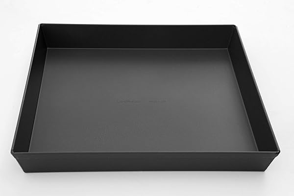 Lloyd Pans Shop LloydPans 12x12x1.5 Inch Pre-Seasoned Sicilian Style Pizza Pan for Perfect Pizzas