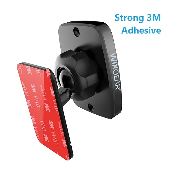 WixGear WixGear Magnetic Phone Car Mount: Universal Dashboard Holder for Phones & Tablets with Swift-Snap Technology - View 8 of 8