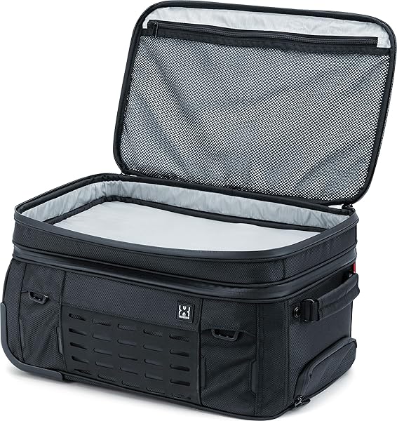Kuryakyn Shop Kuryakyn 5216 XKursion XW Porter Trunk Bag - Weather Resistant Motorcycle Travel & Rolling Carry-On Luggage in Black - View 4 of 8
