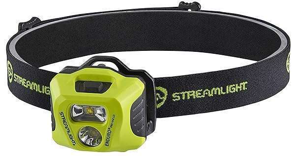 Streamlight Streamlight 61424 Enduro Pro Haz-Lo: 160-Lumen Multi-Function Headlamp with Batteries & Straps - Perfect for Safety & Durability
