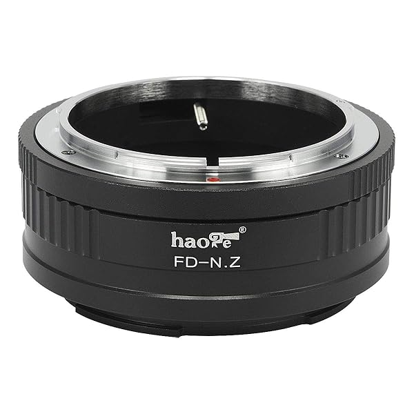 Haoge Haoge Manual Lens Mount Adapter: Canon FD to Nikon Z Mount for Z7II, Z6II, Z6, Z7 Cameras - View 3 of 8