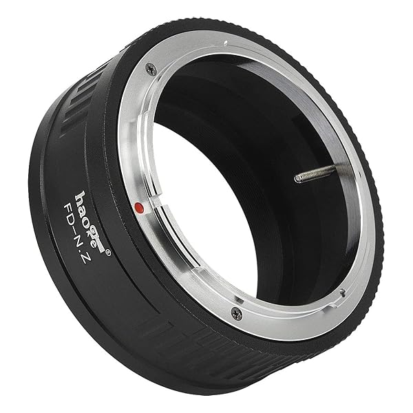Haoge Haoge Manual Lens Mount Adapter: Canon FD to Nikon Z Mount for Z7II, Z6II, Z6, Z7 Cameras - View 4 of 8