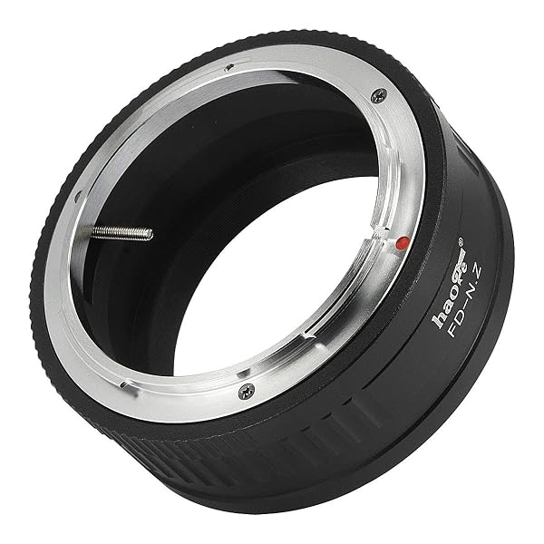 Haoge Haoge Manual Lens Mount Adapter: Canon FD to Nikon Z Mount for Z7II, Z6II, Z6, Z7 Cameras - View 5 of 8