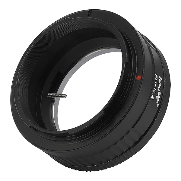 Haoge Haoge Manual Lens Mount Adapter: Canon FD to Nikon Z Mount for Z7II, Z6II, Z6, Z7 Cameras - View 7 of 8