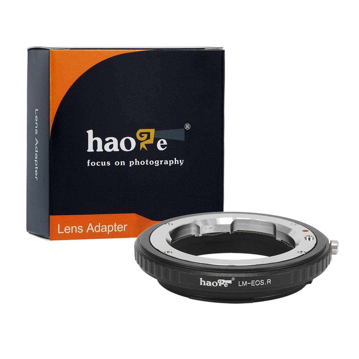 Haoge Manual Lens Mount Adapter for Leica M Zeiss ZM Voigtlander VM to Canon RF Mount R5 R6 EOS R Mirrorless Camera