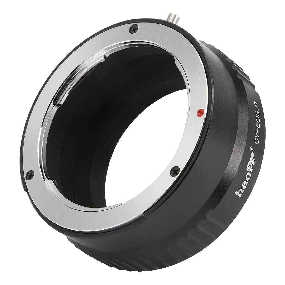 Haoge Haoge Manual Lens Mount Adapter Contax Yashica C/Y Lens to Canon RF Mount for R5 R6 EOS R Mirrorless Camera - View 3 of 7