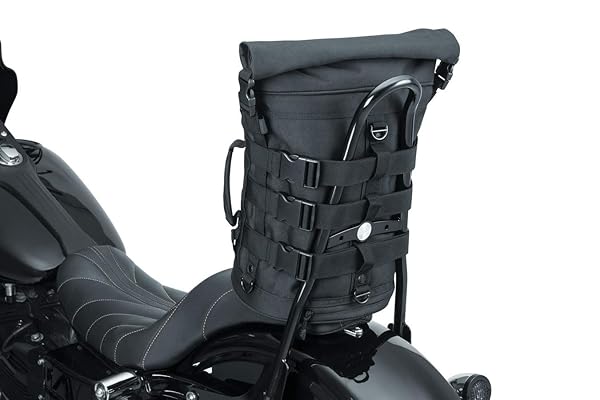 Kuryakyn Shop Kuryakyn 5223 Momentum Deadbeat Expandable Motorcycle Duffle Bag - Weather Resistant with Sissy Bar Straps - View 3 of 4