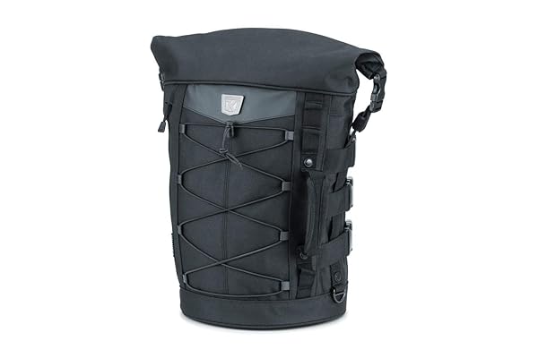 Kuryakyn Shop Kuryakyn 5223 Momentum Deadbeat Expandable Motorcycle Duffle Bag - Weather Resistant with Sissy Bar Straps - View 2 of 4