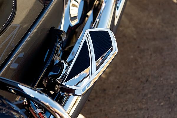 Kuryakyn Upgrade Your Ride: Kuryakyn Phantom Mini Boards in Chrome for Ultimate Comfort - View 5 of 7