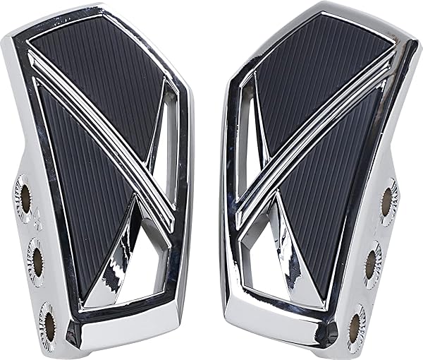 Upgrade Your Ride: Kuryakyn Phantom Mini Boards in Chrome for Ultimate Comfort