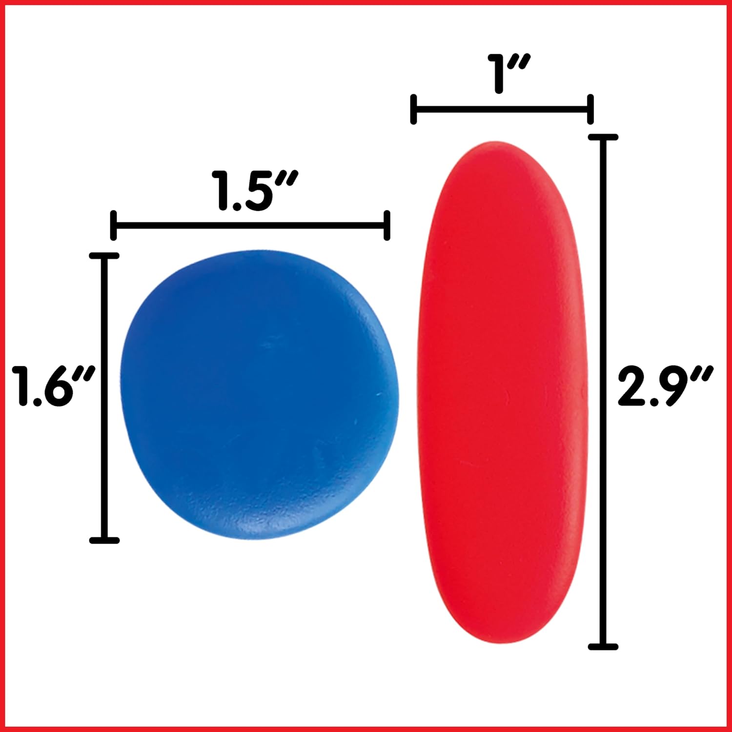 Rainbow Pebbles Rainbow Pebbles Junior Mini Jar Original Sorting and Stacking Stones First Counting and Sorting Toy for Ages 18 Months and Up - View 2 of 7