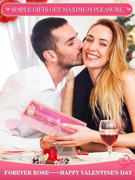 Befinr Befinr Galaxy Rose Glass Flowers Eternal Roses Perfect Birthday Gifts for Women Moms Grandmas Wives Daughters Sisters and Kids - View 8 of 8