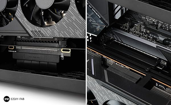 EZDIY-FAB EZDIY-FAB 20cm PCIe 3.0 16x High Speed Riser Cable GPU Extension Card Straight Connector - View 6 of 8