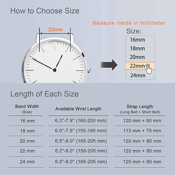 WOCCI WOCCI 18mm Premium Silicone Rubber Watch Bands with Black Buckle for Comfortable and Stylish Replacement Straps - View 4 of 9