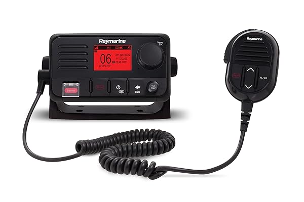 Raymarine Raymarine E70524 Ray53 Marine VHF Radio - Black, Medium | Reliable Communication for Boating