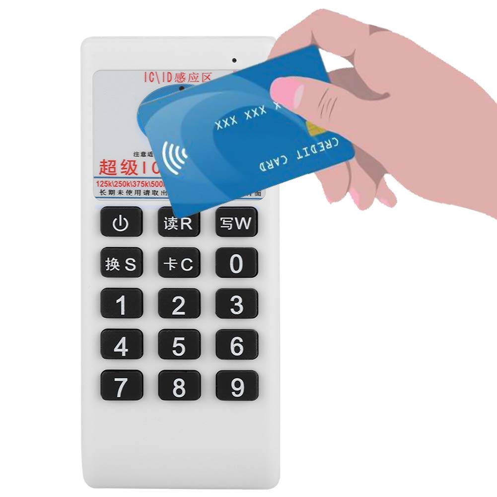 Handheld RFID Card Reader Writer Copier - 125KHz to 13.56MHz, ISO 14443 Type A & B Support