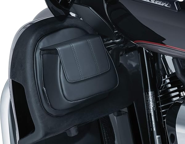Kuryakyn Shop Kuryakyn 5208 Lower Fairing Panel Door Pockets for 2014-19 Harley-Davidson - Magnetic Closures, Black, 1 Pair - View 5 of 5