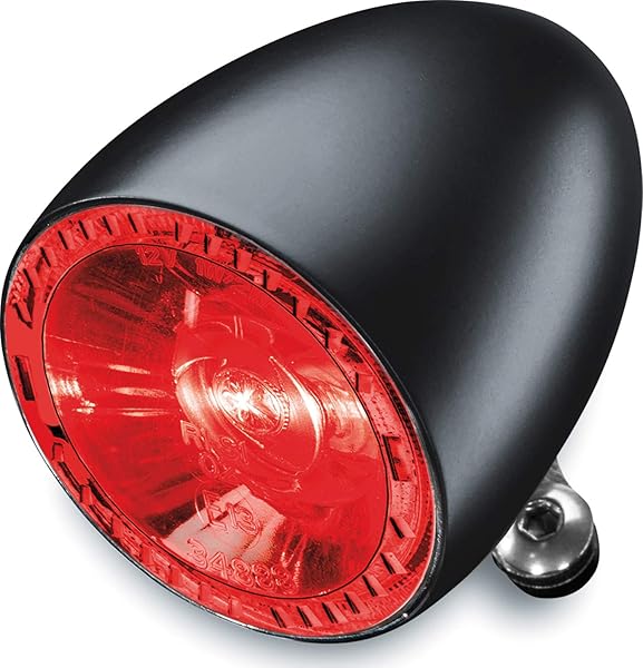 Kuryakyn Kuryakyn 2861 Kellermann Bullet 1000 RB: Rear LED Turn Signal Light in Satin Black - Enhance Your Motorcycle Lighting
