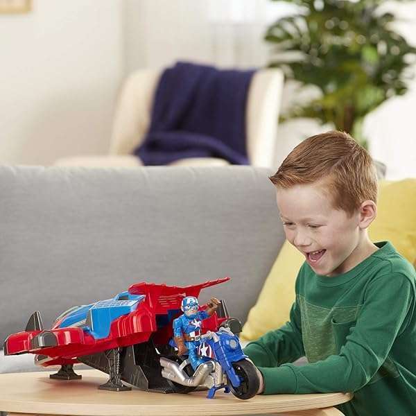 Playskool Playskool Heroes Spider-Man Jetquarters: Ultimate Marvel Super Hero Adventures Toy Review - View 6 of 11