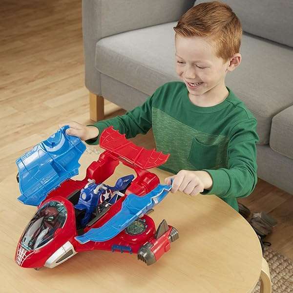 Playskool Playskool Heroes Spider-Man Jetquarters: Ultimate Marvel Super Hero Adventures Toy Review - View 10 of 11