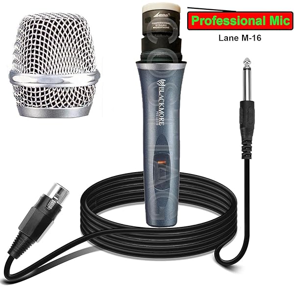 Blackmore Pro Audio Blackmore Pro Audio BMP-5 Wired Handheld Unidirectional Dynamic Microphone for Professional Sound Quality - View 4 of 10