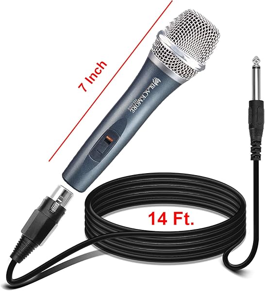Blackmore Pro Audio Blackmore Pro Audio BMP-5 Wired Handheld Unidirectional Dynamic Microphone for Professional Sound Quality - View 6 of 10