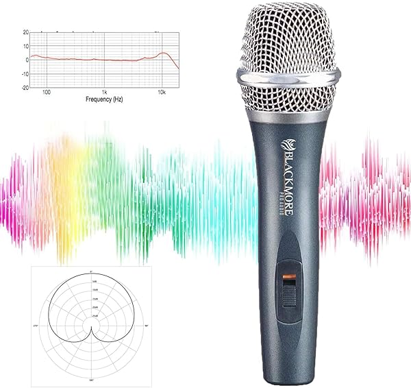 Blackmore Pro Audio Blackmore Pro Audio BMP-5 Wired Handheld Unidirectional Dynamic Microphone for Professional Sound Quality - View 8 of 10