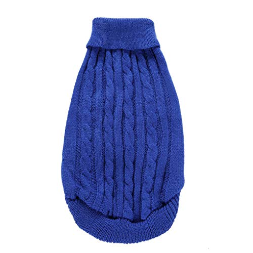 Bwealthest Dog Sweater for Small Medium Large Dogs Warm Winter Turtleneck Pet Clothes Cute Christmas Sweater for Puppies and Cats - View 5 of 7