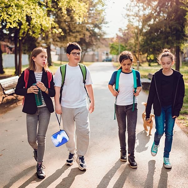 PAIYULE Bakugan Case for Baku Gear Pack Toy Organizer Storage for Bakucores Cards and Action Figures Blue Container Holder for Dragonoid Figure - View 7 of 7