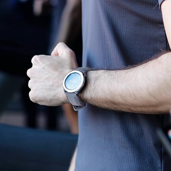 WOCCI WOCCI 18mm Silicone Rubber Watch Band with Black Buckle in Grey for Durable and Stylish Timepiece Replacement - View 6 of 9