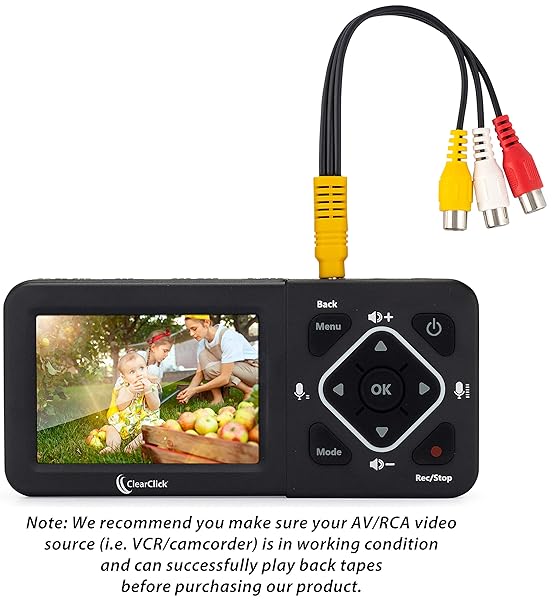 ClearClick ClearClick HD Video Capture Box Ultimate for HDMI RCA VHS VCR DVD Camcorders Hi8 Fast Video Capture Solution - View 4 of 8