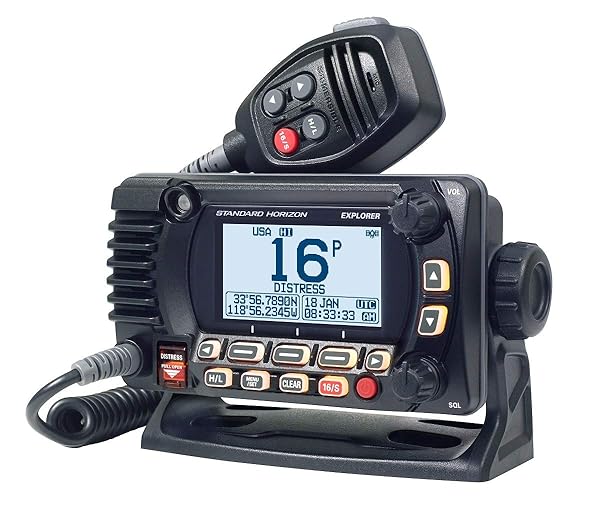 STANDARD HORIZON Standard Horizon GX1850 VHF Radio - NMEA 2000 Compatible - Black Fixed Mount Marine Communication