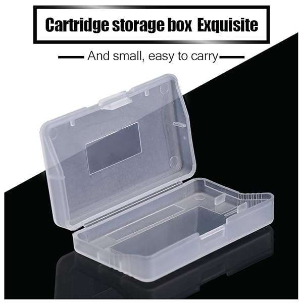 Zerone 10pcs Transparent Anti-Dust Game Case for Nintendo Game Boy Advance - Protect Your Cartridges! - View 3 of 10