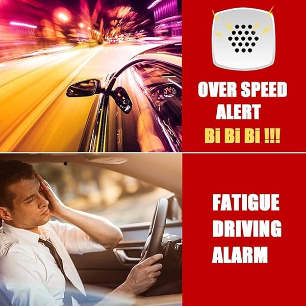 kingneed KingNeed Universal GPS Head-Up Display: Digital Speedometer & Odometer with Over Speed Alarm for All Vehicles (C60/C60S/C80/C90) - View 3 of 8