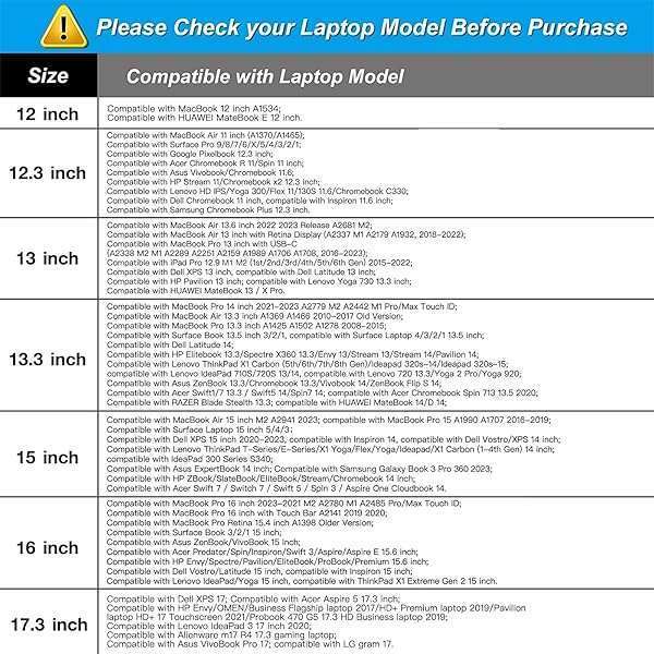 MOSISO "Buy MOSISO 15" Laptop Sleeve Bag for MacBook Air/Pro, Surface Laptop & Dell XPS - Stylish Space Gray Vertical Case" - View 6 of 7