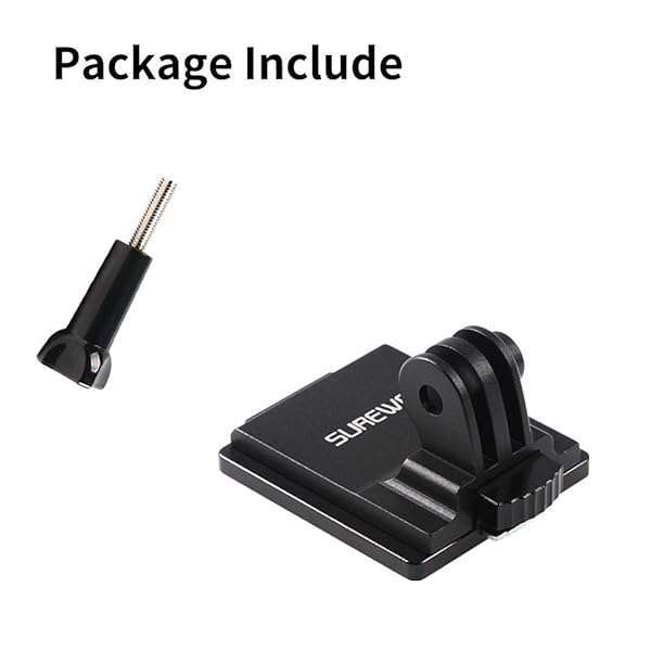 SKEZN Aluminum NVG Helmet Mount for GoPro Hero 13/12/11/10/9/8/7 & More - Compatible with Insta360, AKASO, DJI Osmo Action - View 8 of 9