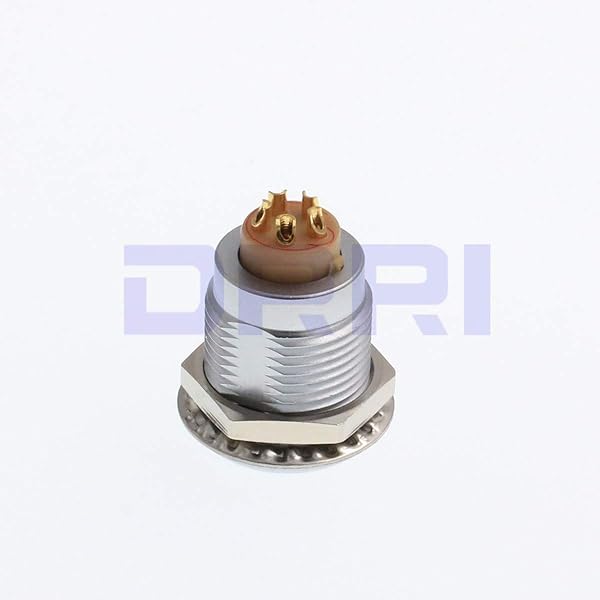 DRRI DRRI 2B Egg 5Pin Female Socket Push Pull Metal Circular Connector for Reliable Connections - View 4 of 5