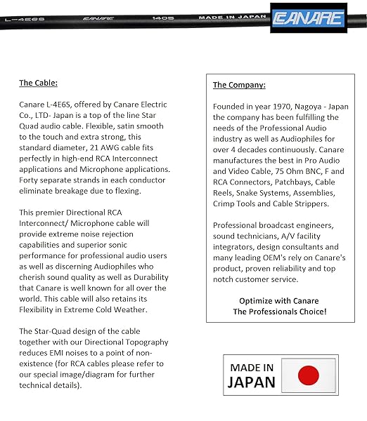 WORLDS BEST CABLES Worlds Best Cables 2 Units 1 Foot Canare L-4E6S Star Quad Balanced Microphone Cables with Amphenol AX3M AX3F Silver XLR Connectors - View 3 of 9