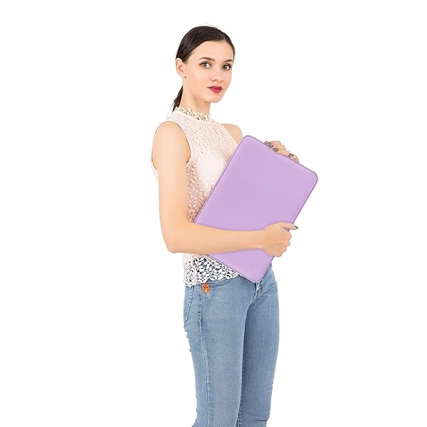 MOSISO MOSISO Laptop Sleeve for MacBook Air Pro 13-13.3 inch and 14 inch M4 M3 M2 M1 Chip Neoprene Bag with Small Case Purple - View 7 of 10